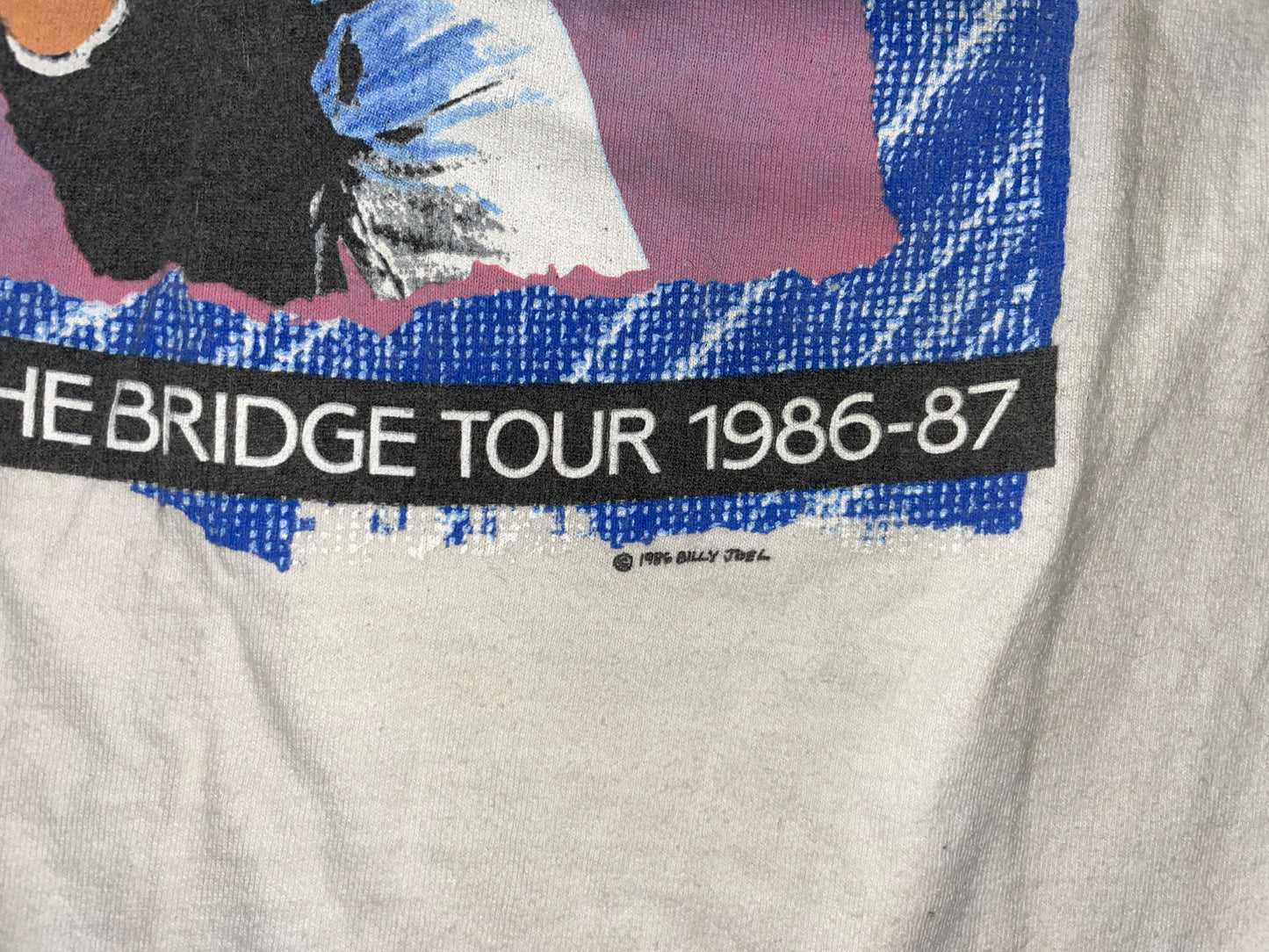 Vintage 1986 Billy Joel Shirt