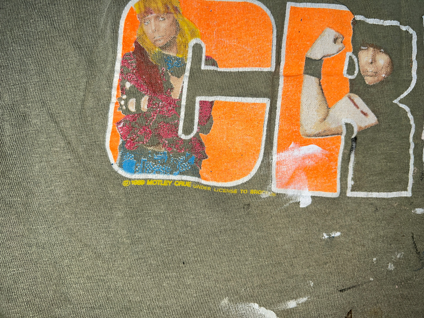 Vintage 1989 Motley Crue T-Shirt