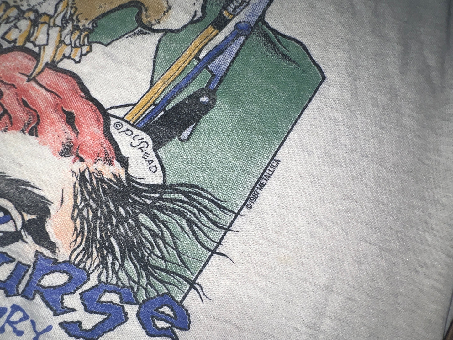 Vintage 1987 Metallica T-Shirt