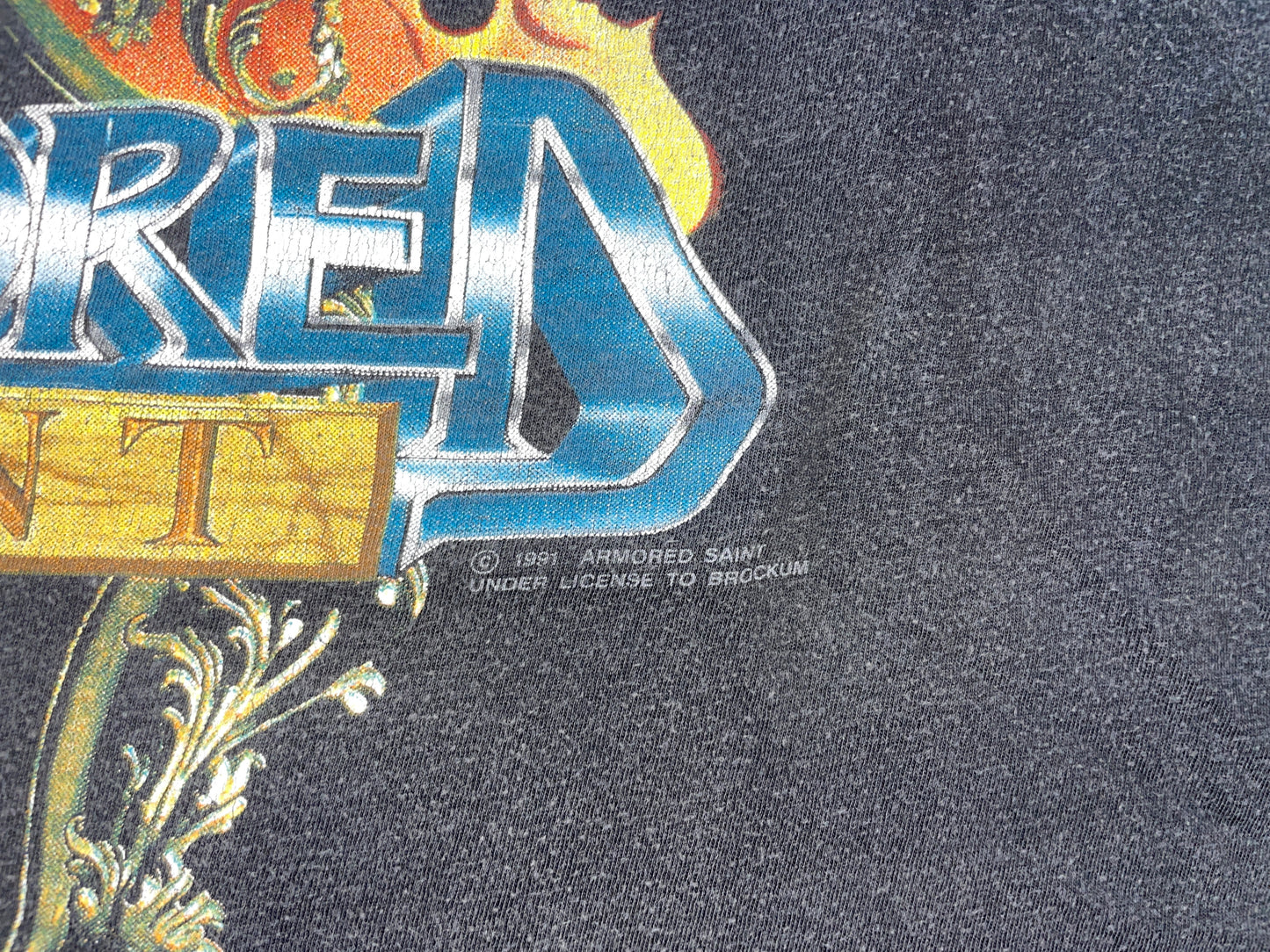 Vintage 1991 Armored Saint T-Shirt