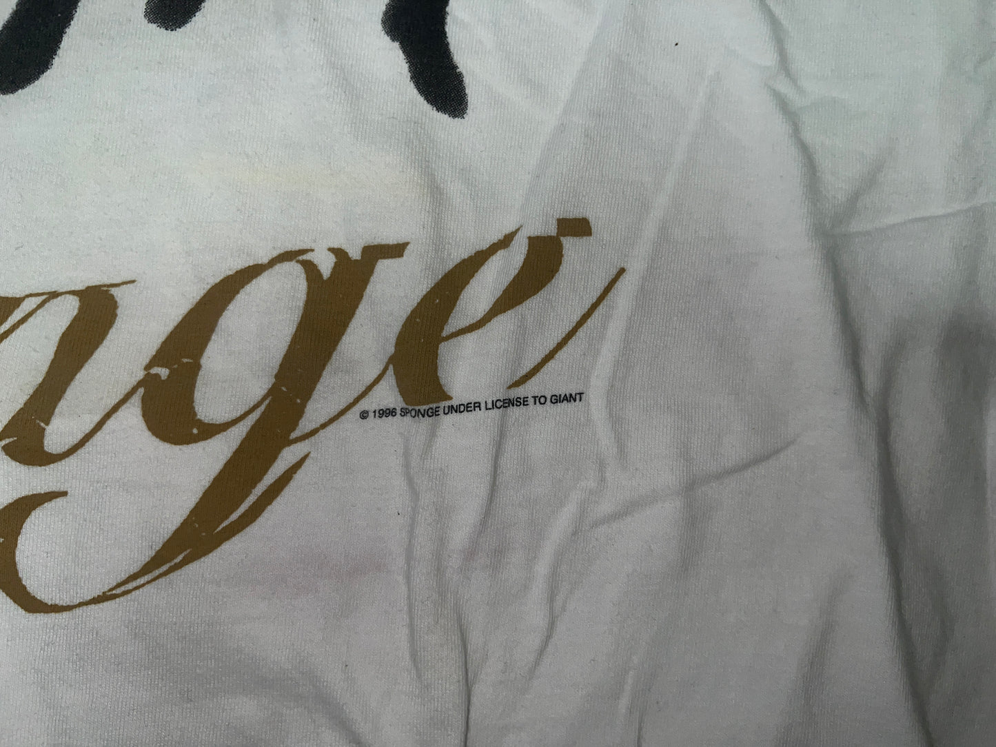 Vintage 1996 Sponge T-Shirt