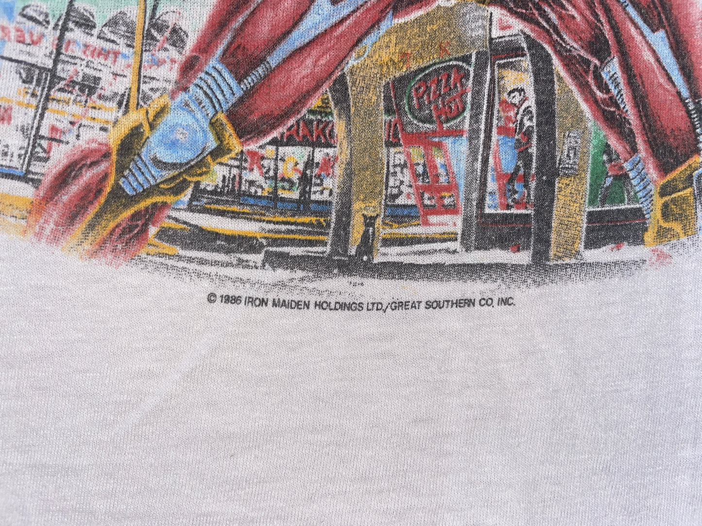 Vintage 1986 Iron Maiden T-Shirt