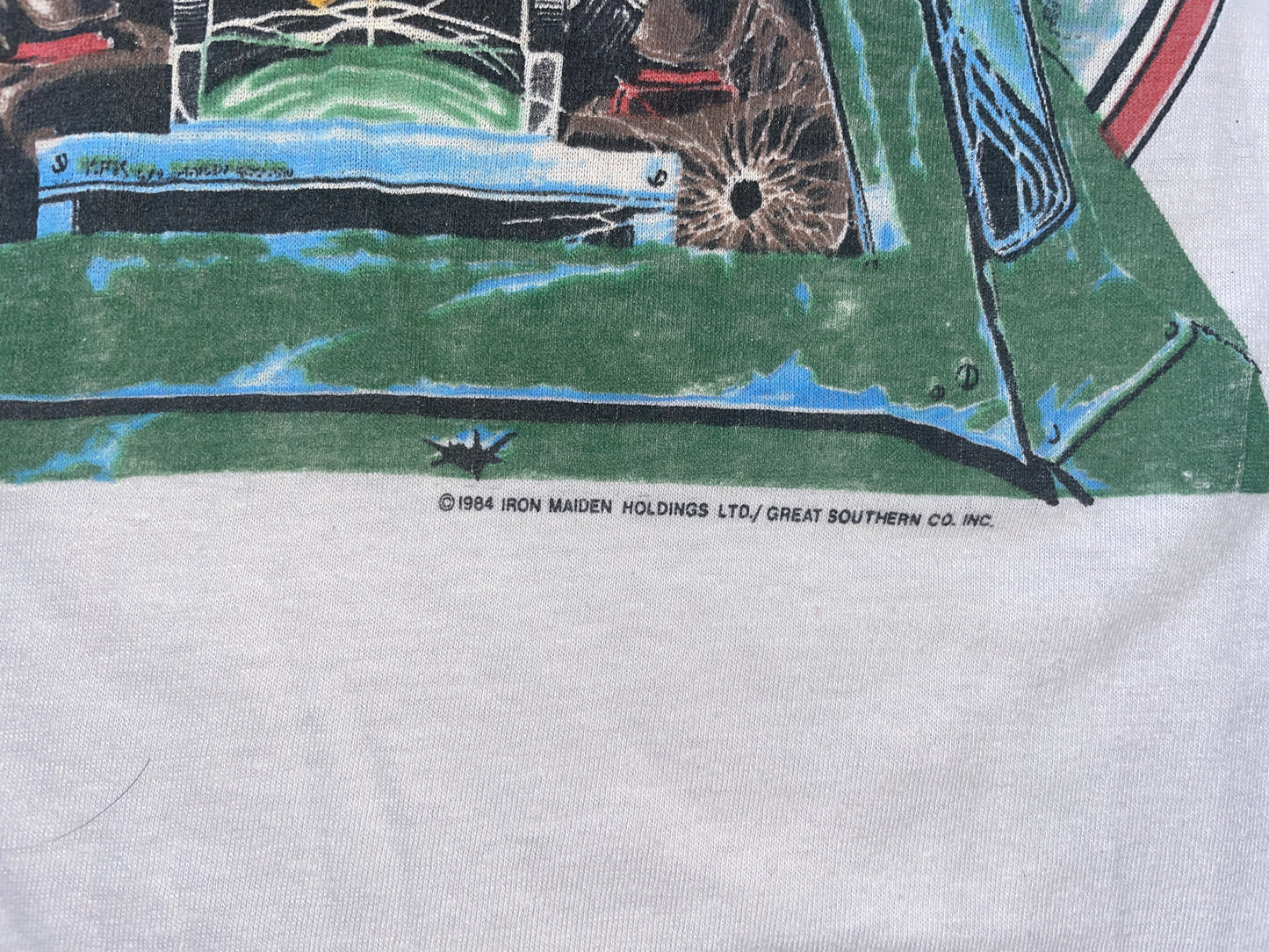 Vintage 1984 Iron Maiden T-Shirt