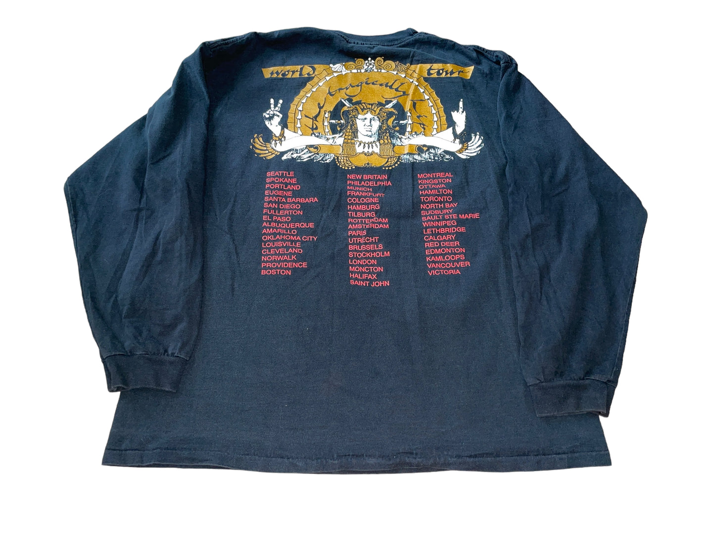 Vintage 1994 The Tragically Hip Long Sleeve