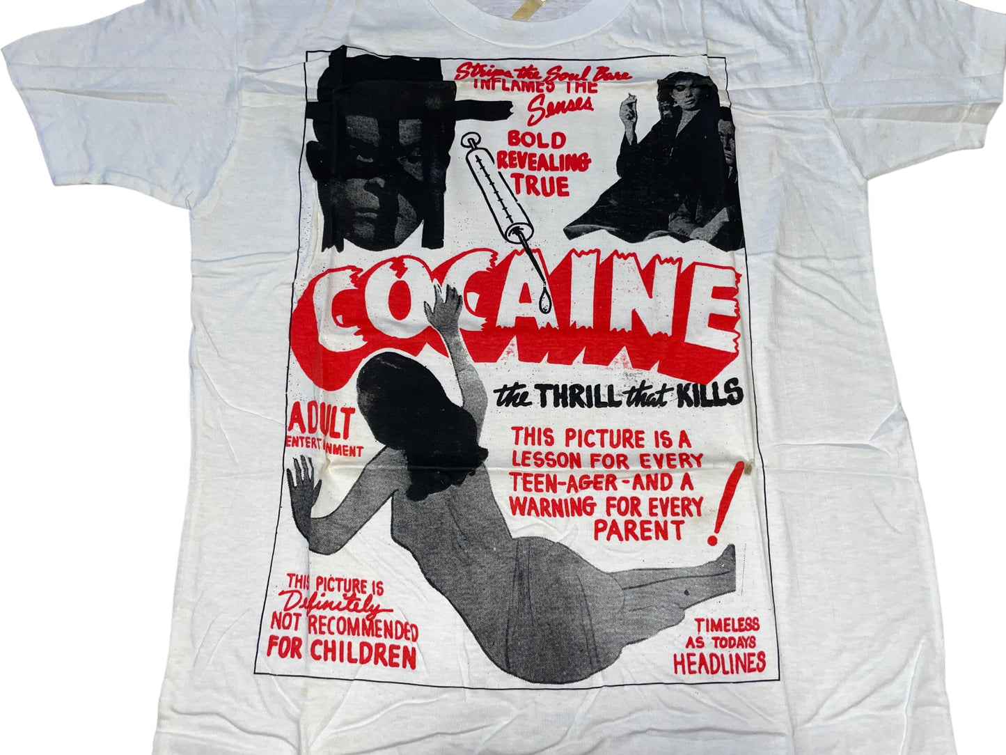 Vintage 80's Cocaine T-Shirt