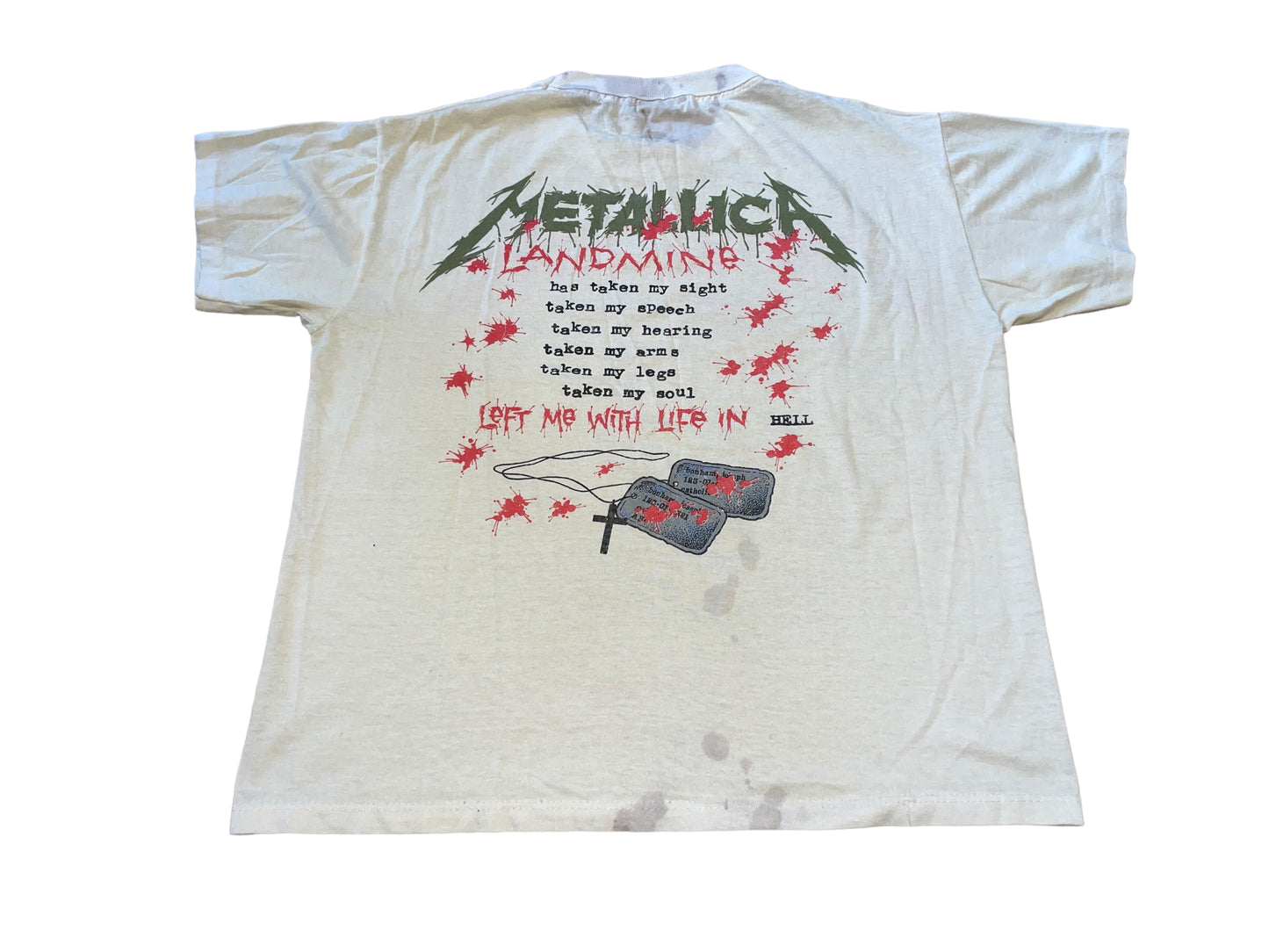 Vintage 1989 Metallica T-Shirt