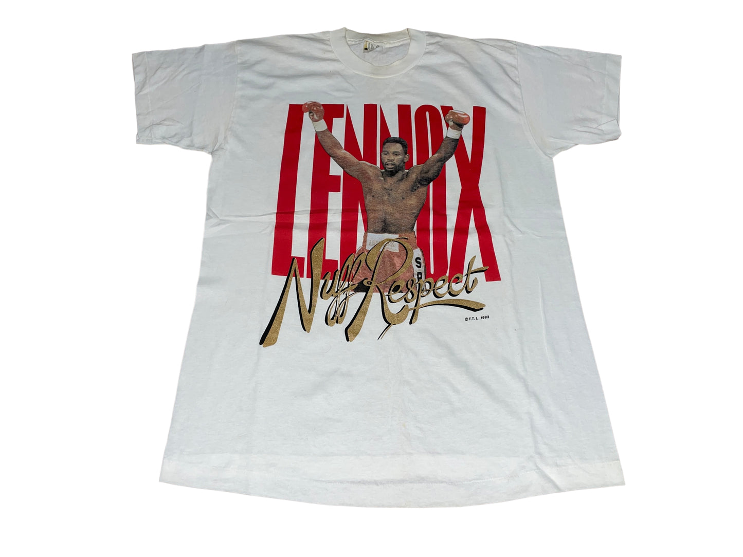 Vintage 1993 Lennox Lewis T-Shirt
