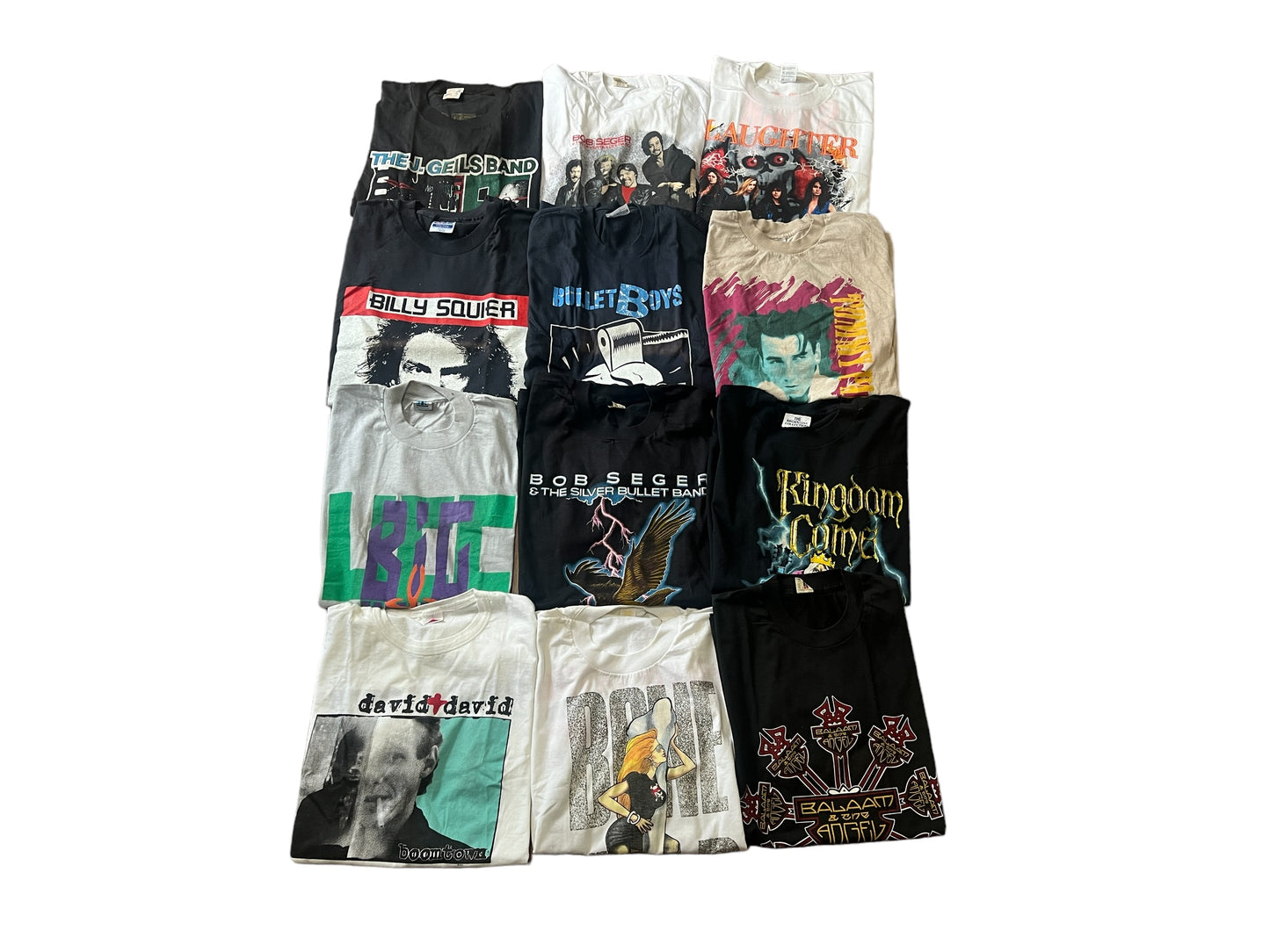 Lot 12x Band T-Shirts