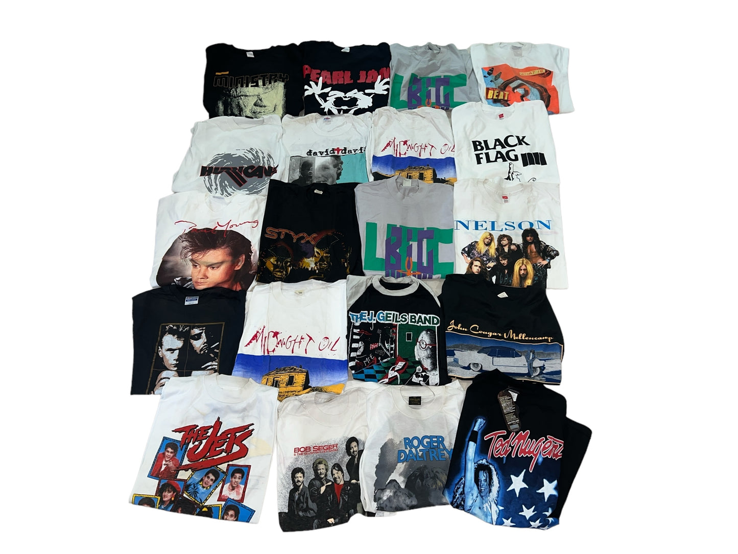 Lot 20x Band T-Shirts