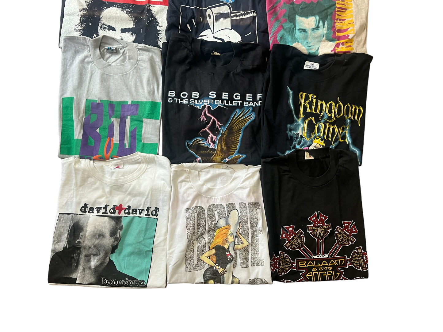 Lot 12x Band T-Shirts