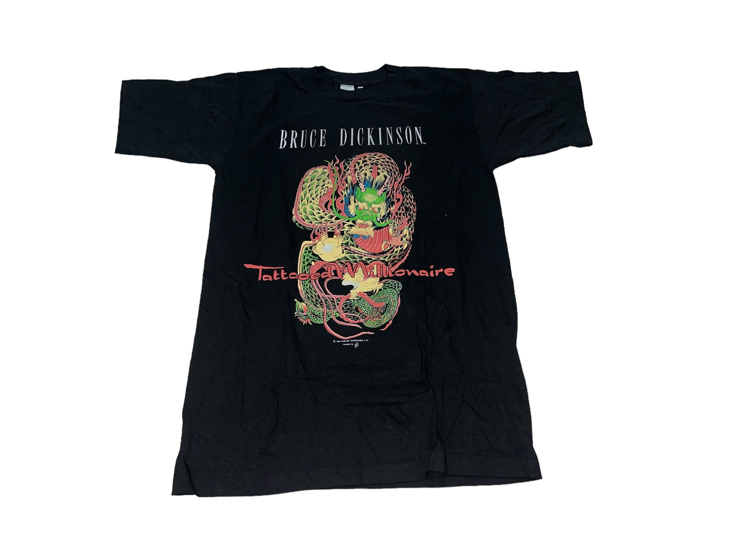 Vintage 1990 Bruce Dickinson T-Shirt
