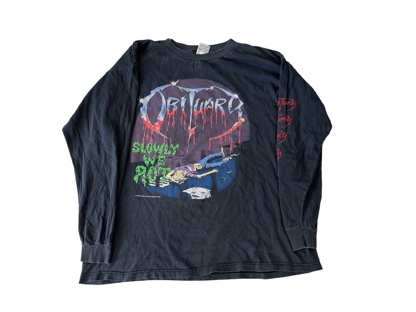 Vintage Obituary Long Sleeve