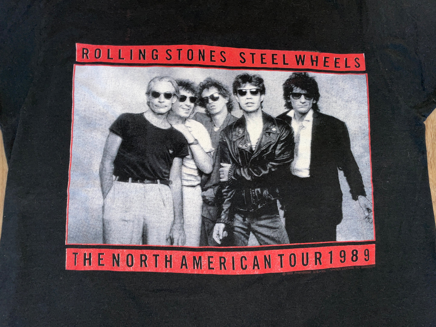 Vintage 1989 Rolling Stones North American Tour T-Shirt