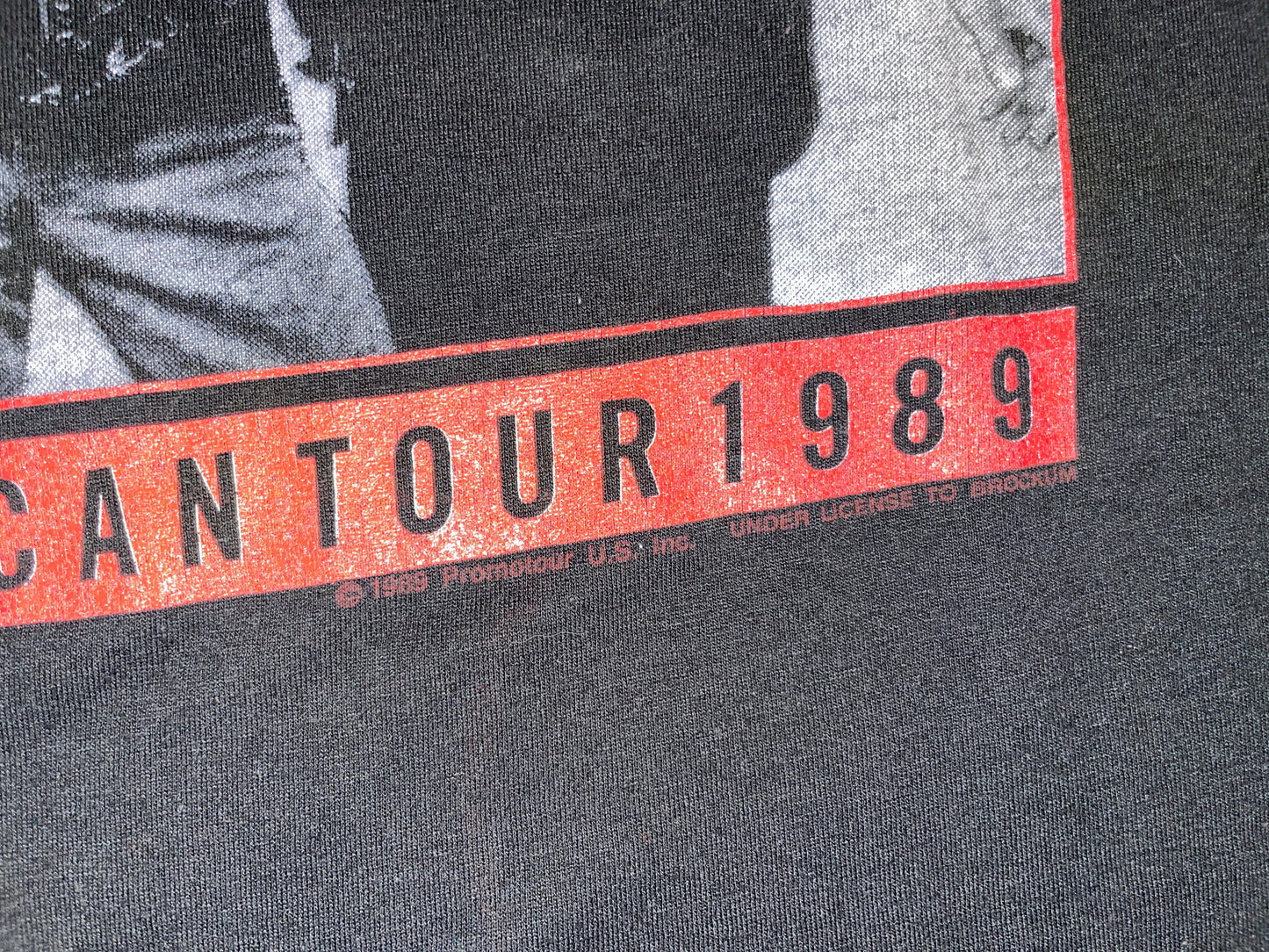 Vintage 1989 Rolling Stones North American Tour T-Shirt