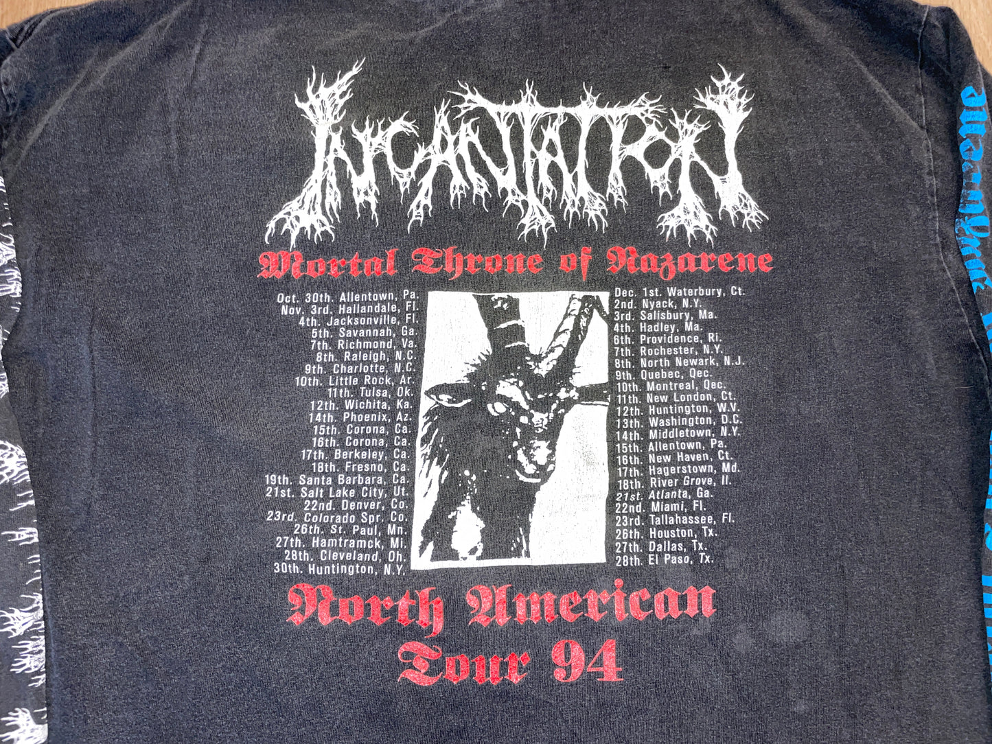 Vintage 1992 Incantation Long Sleeve T-Shirt