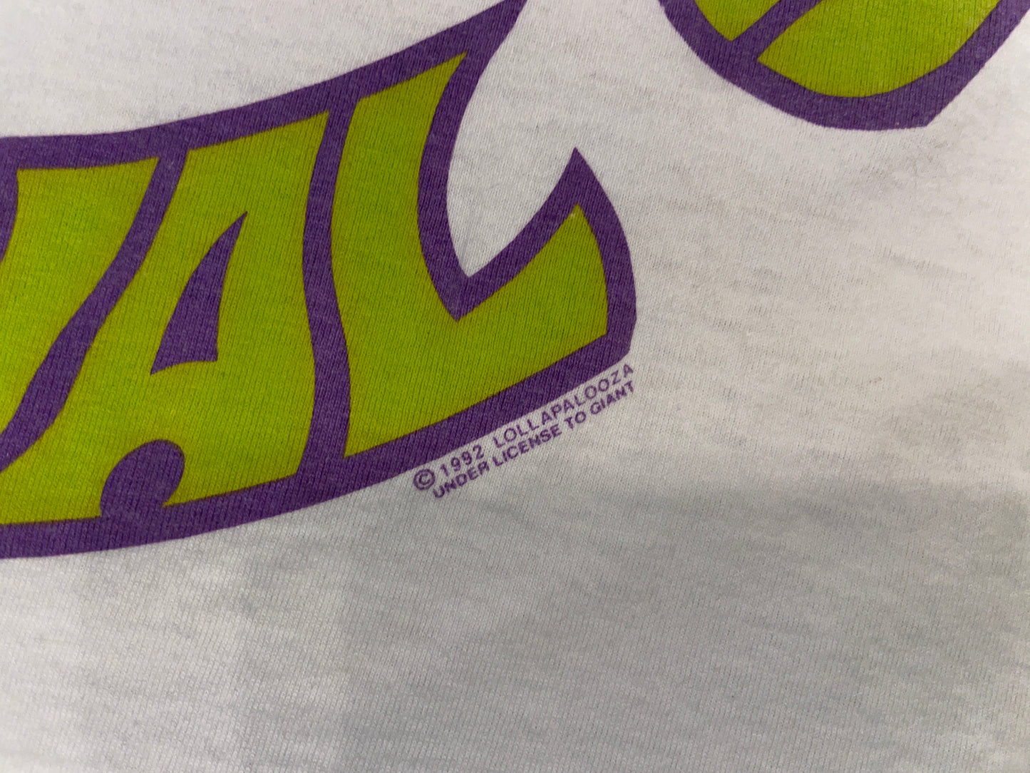 Vintage 1992 Lollapalooza T-Shirt