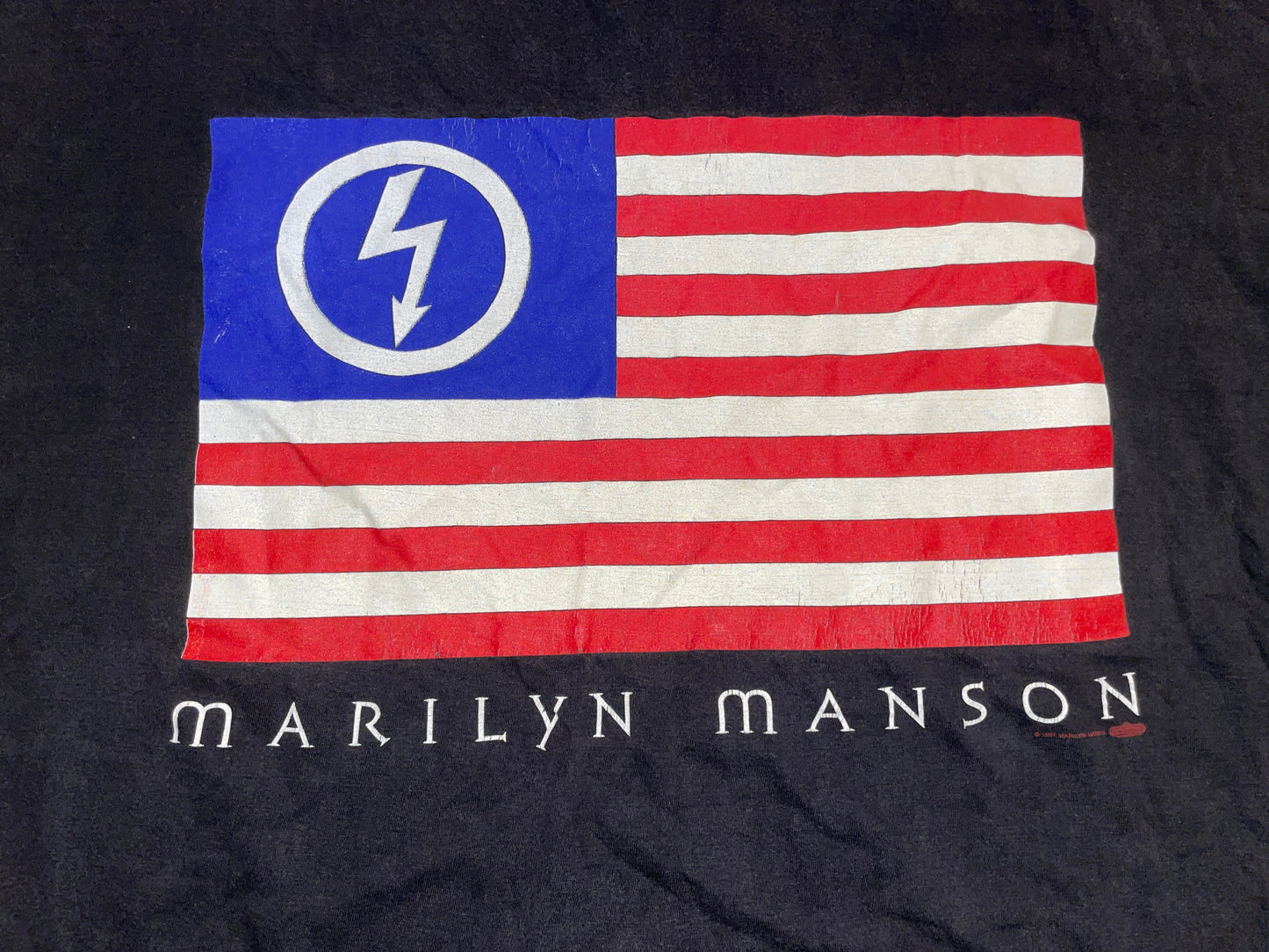 Vintage 1997 Marilyn Manson American Anti-Christ T-Shirt
