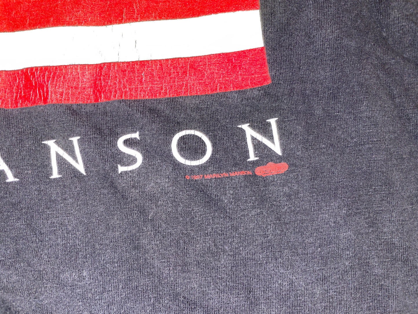 Vintage 1997 Marilyn Manson American Anti-Christ T-Shirt