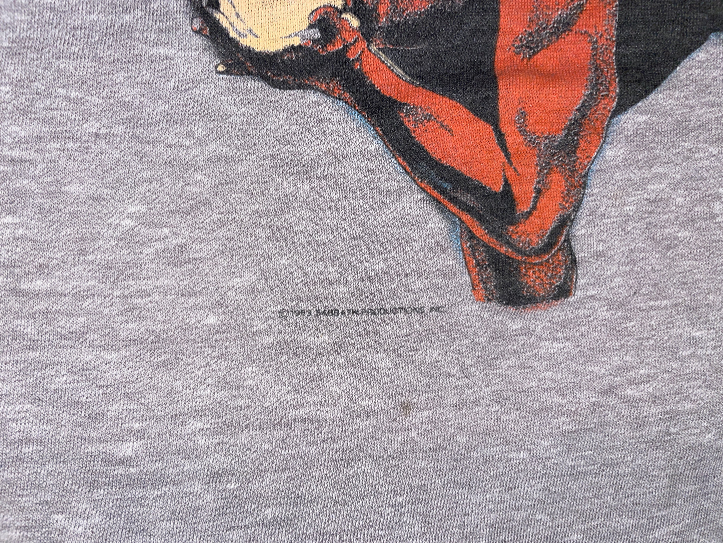 Vintage 1983 Black Sabbath T-Shirt