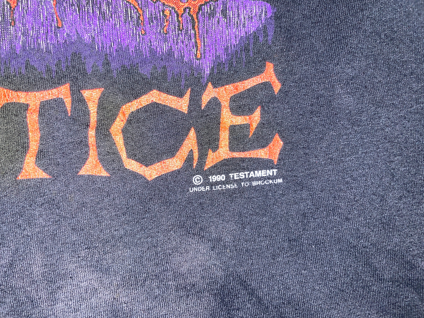 Vintage 1990 Testament Shirt