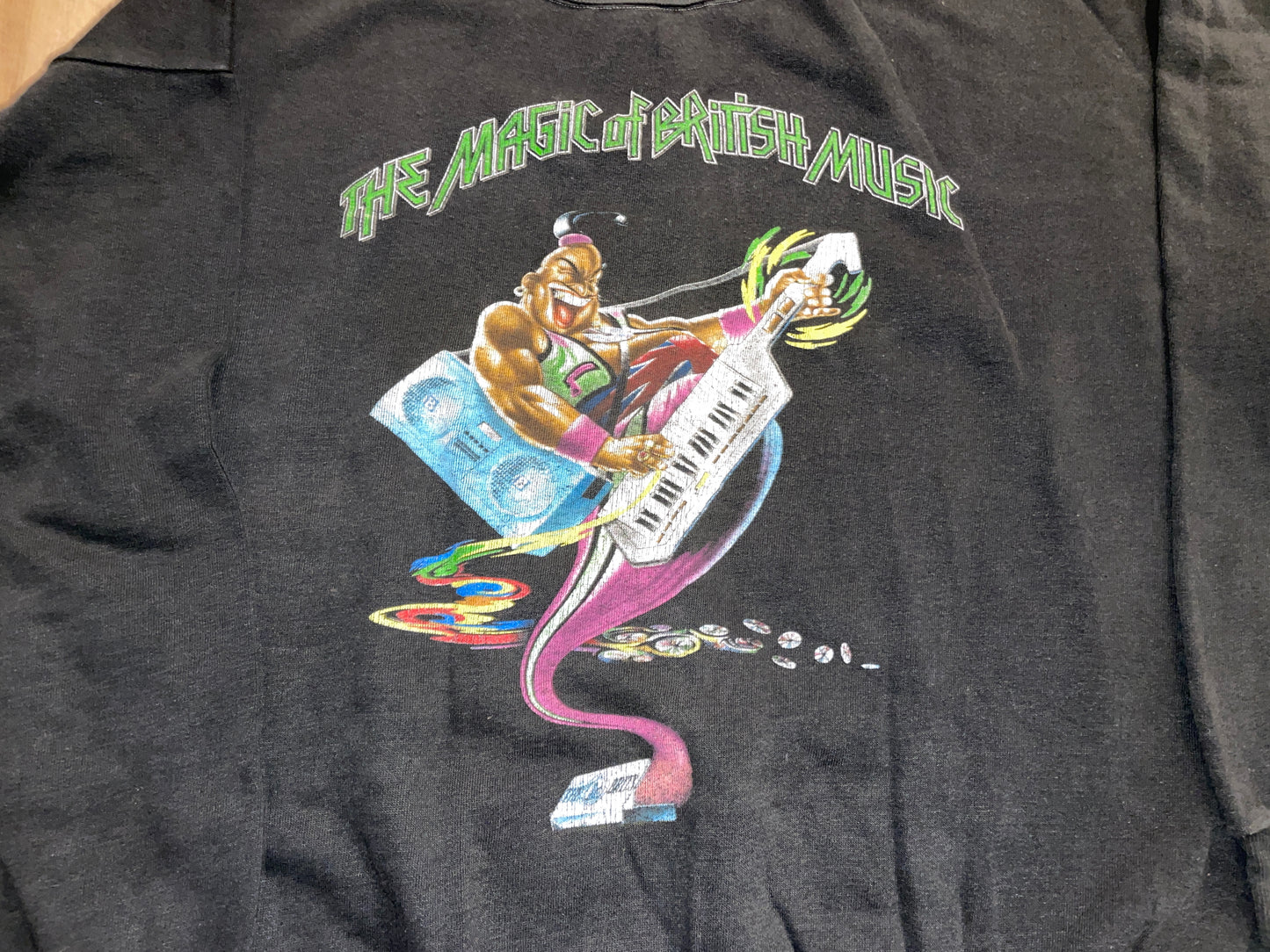 Vintage 1991 British Music Tour Sweatshirt