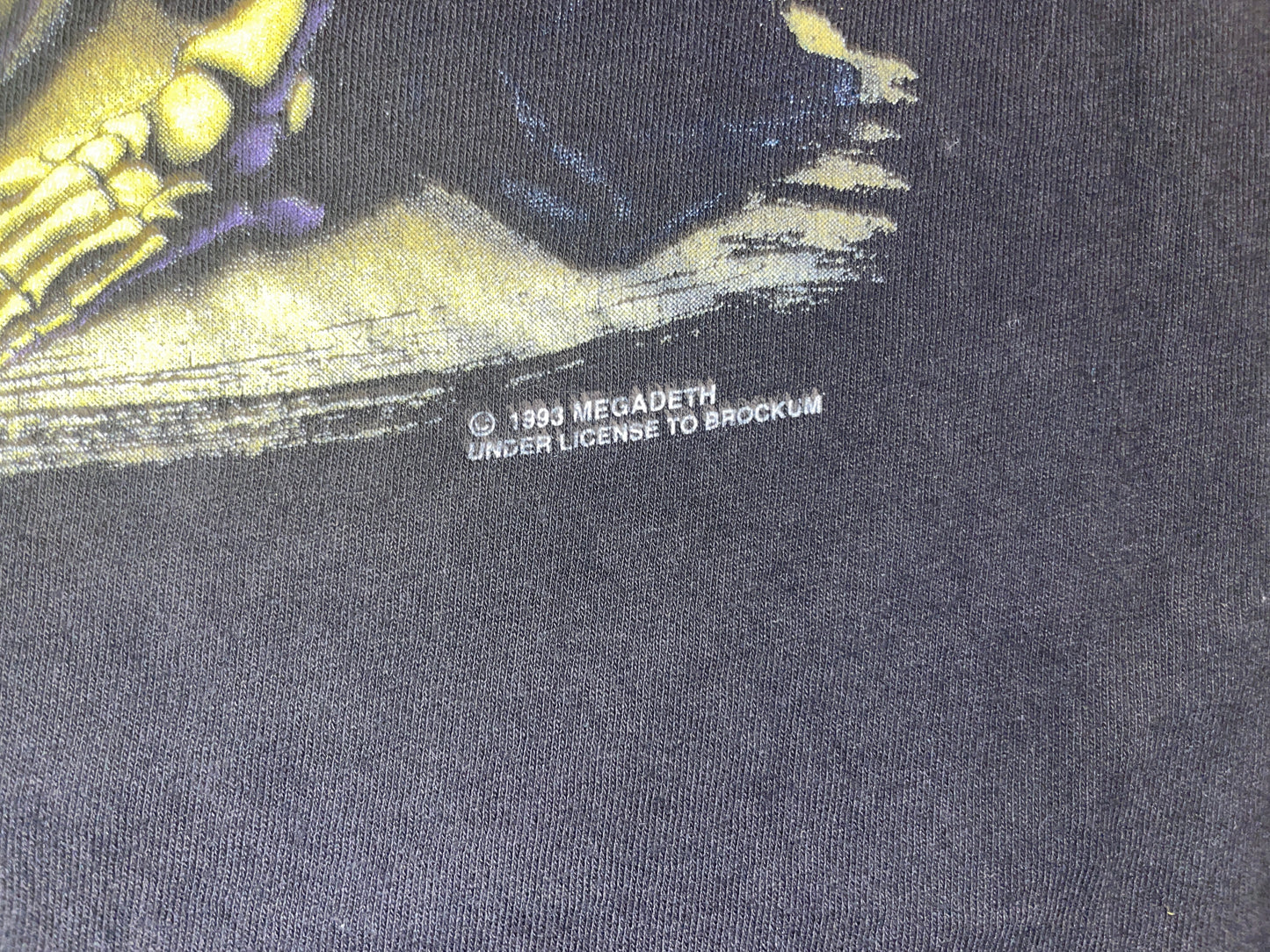 Vintage 1993 Megadeth Countdown to Extinction T-Shirt