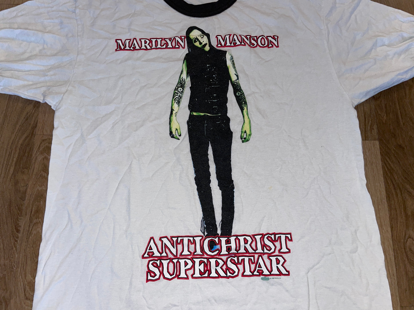 Vintage 1995 Marilyn Manson Antichrist Superstar T-Shirt