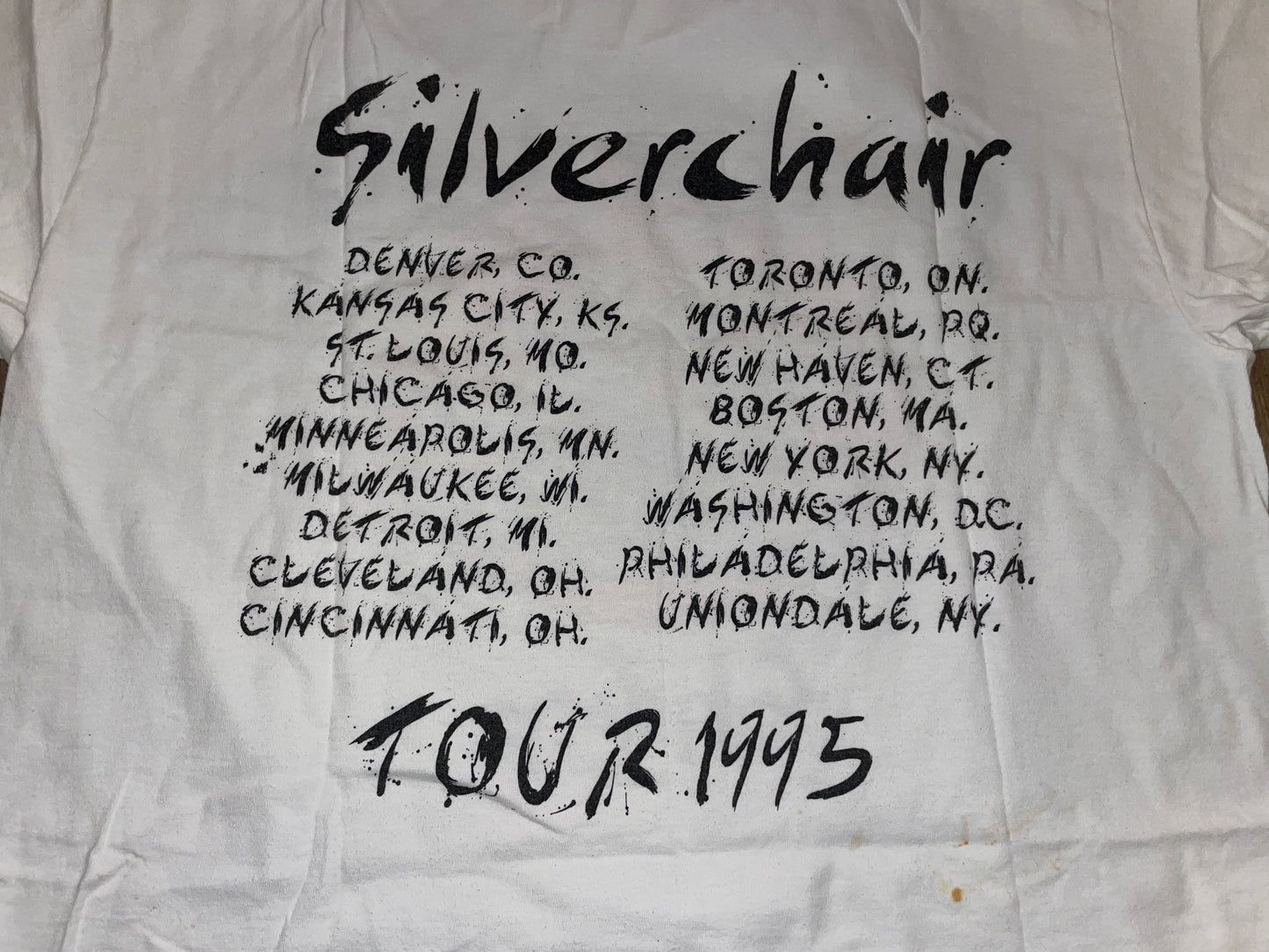 Vintage 1995 SIlverchair Frogstone T-Shirt