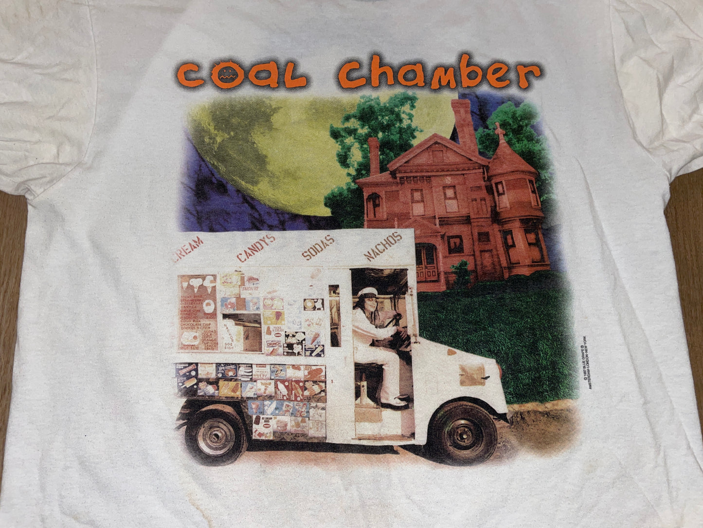 Vintage 1997 Coal Chamber Spooky Tour T-Shirt
