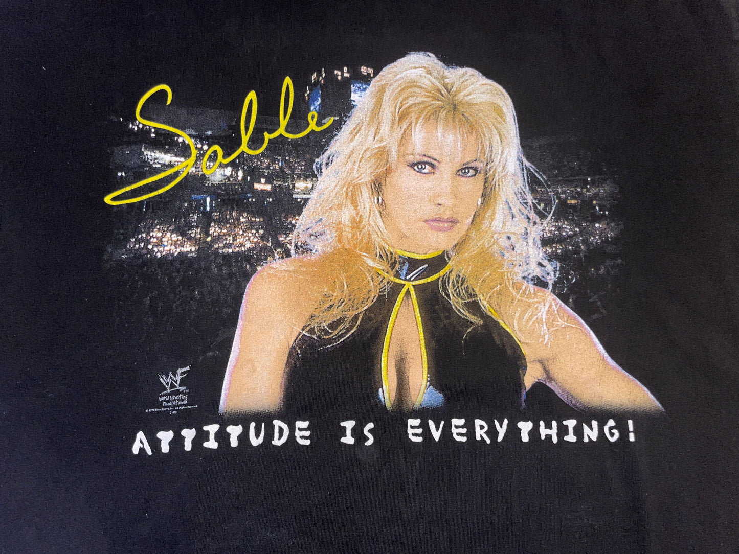 Vintage 1998 Sable WWF T-Shirt