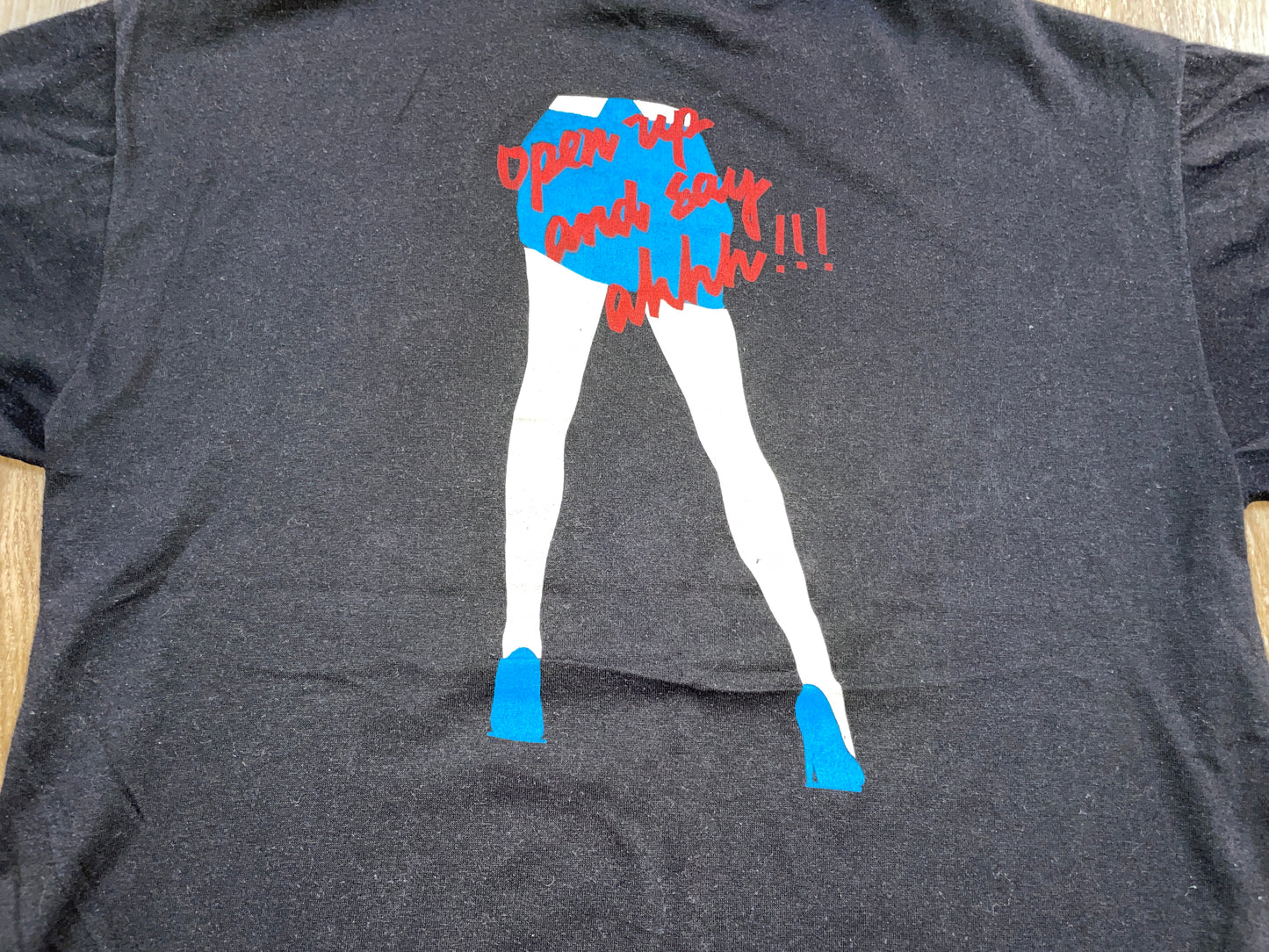 Vintage 80's Poison Open Up and Say AHHH!!! T-Shirt
