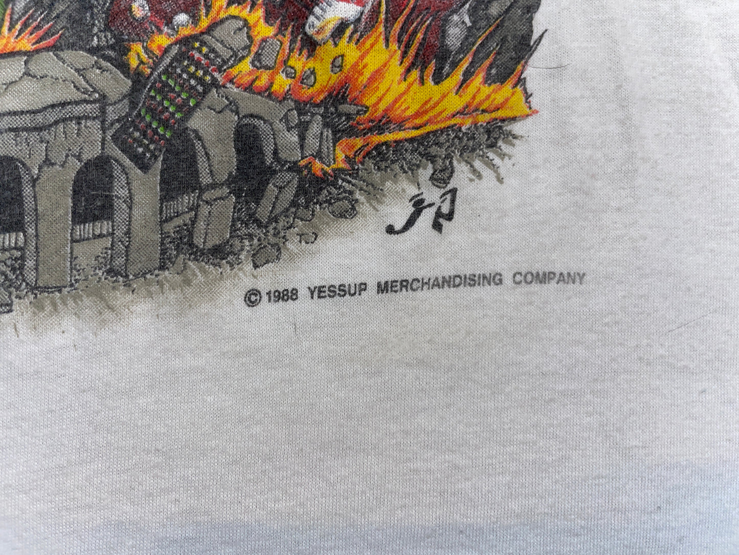 Vintage 1988 Van Halen Monsters of Rock T-Shirt
