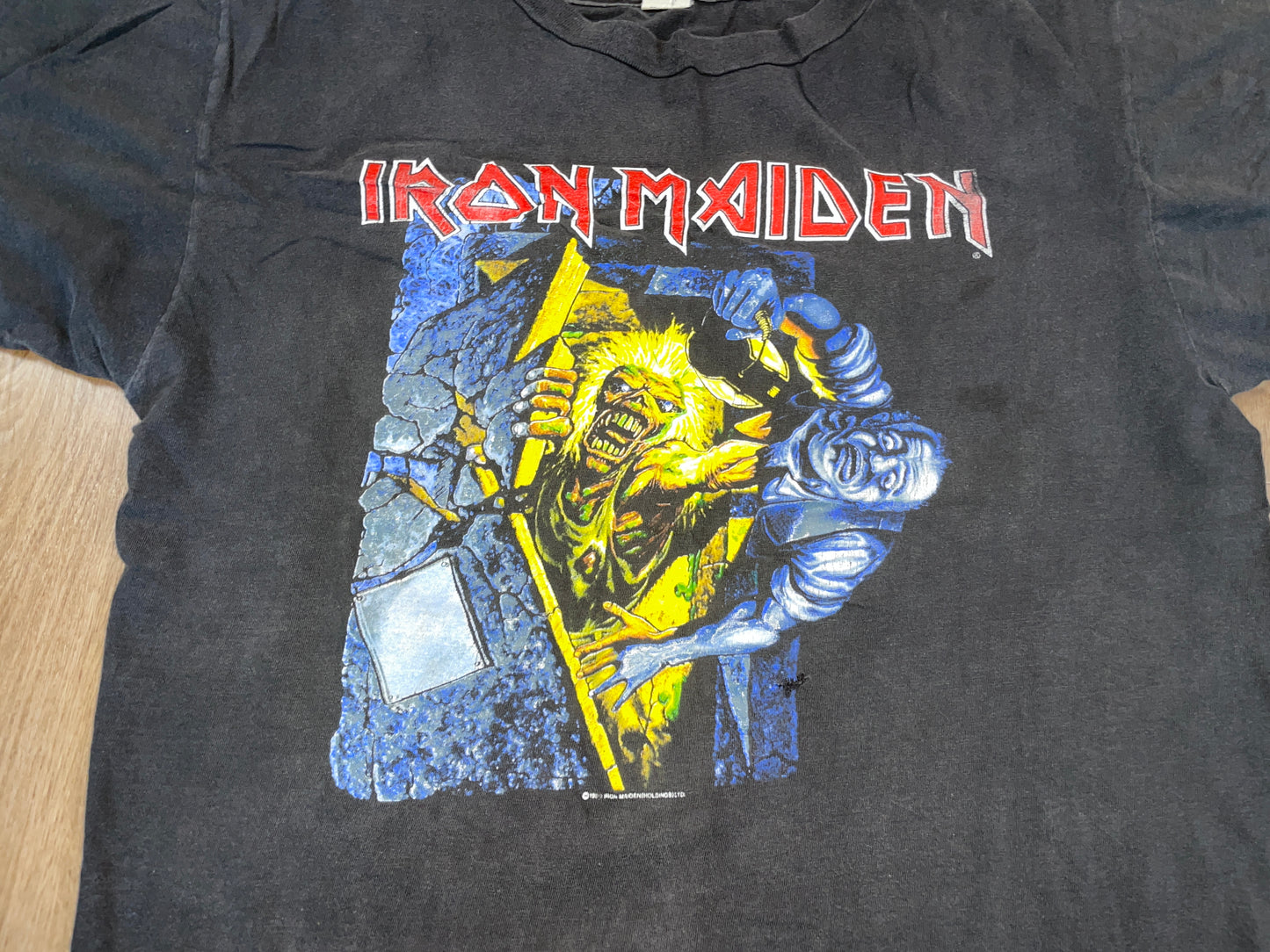 Vintage 1990 Iron Maiden No Prayer For The Dying T-Shirt