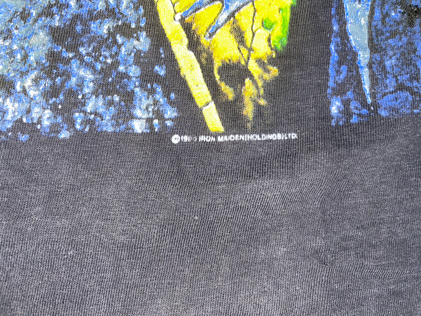 Vintage 1990 Iron Maiden No Prayer For The Dying T-Shirt
