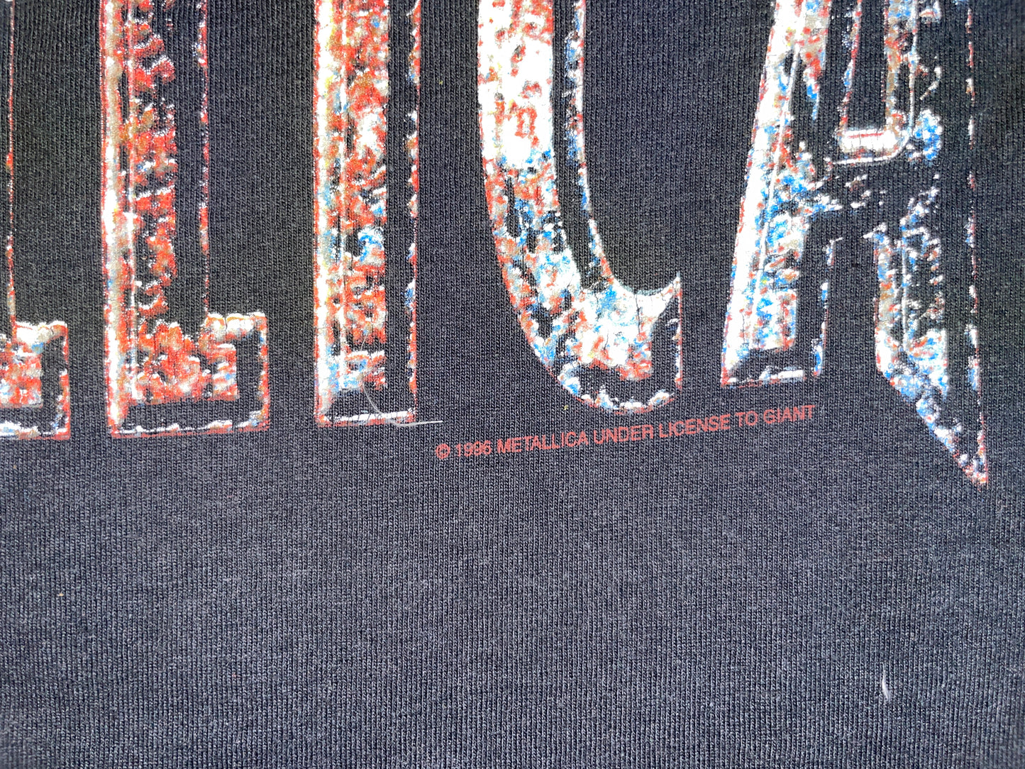 Vintage 1996 Metallica Long Sleeve T-Shirt