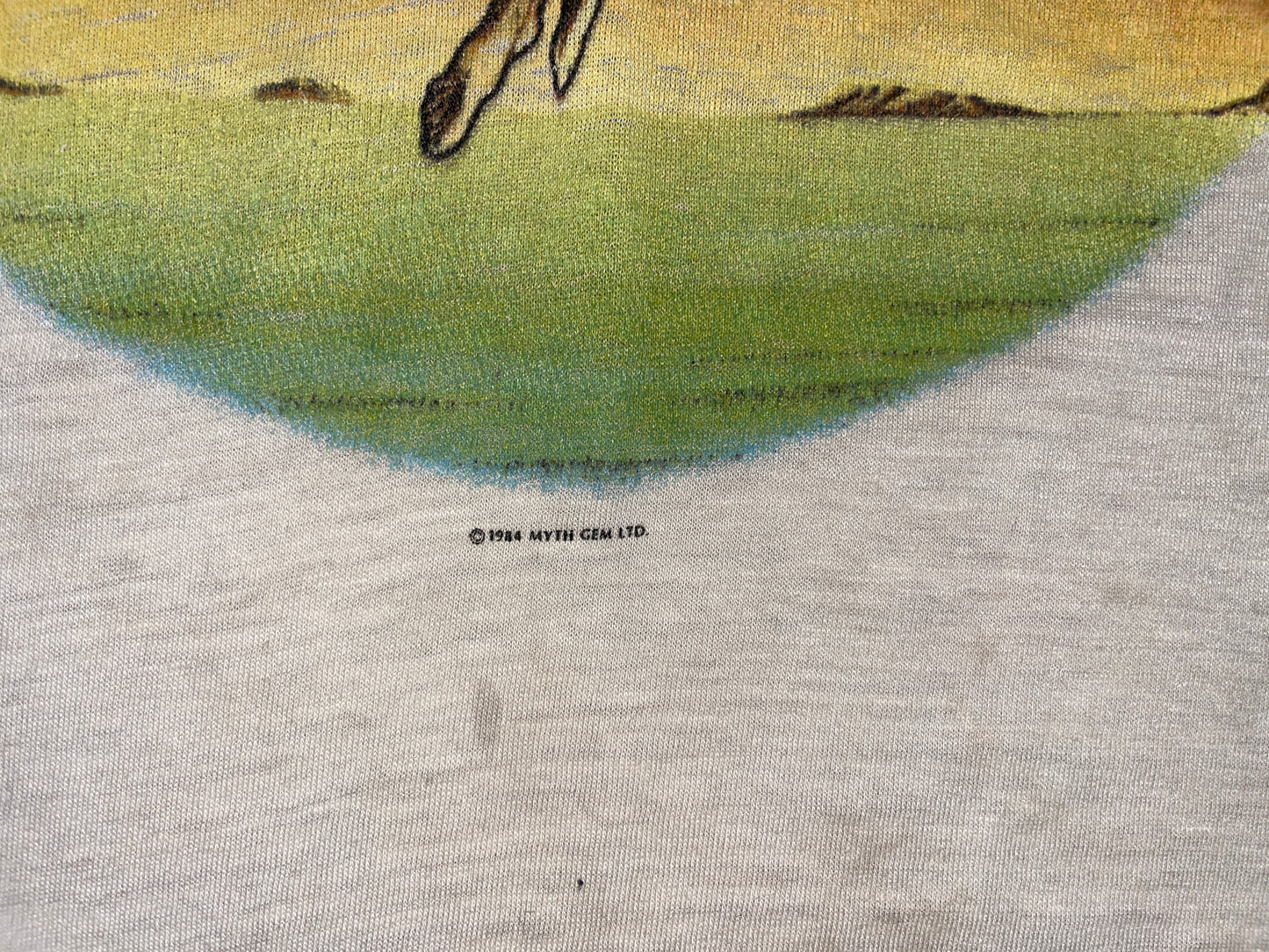 Vintage 1984 Led Zeppelin Swan Song T-Shirt