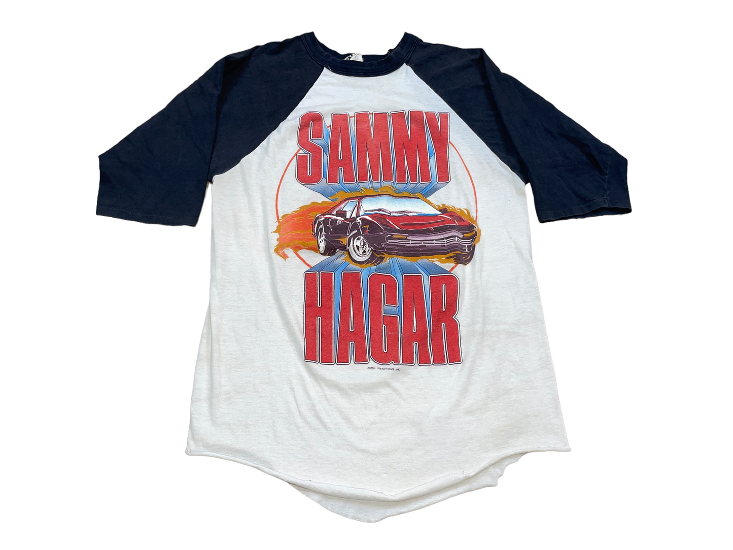 Vintage 1984 Sammy Hagar Tour Shirt