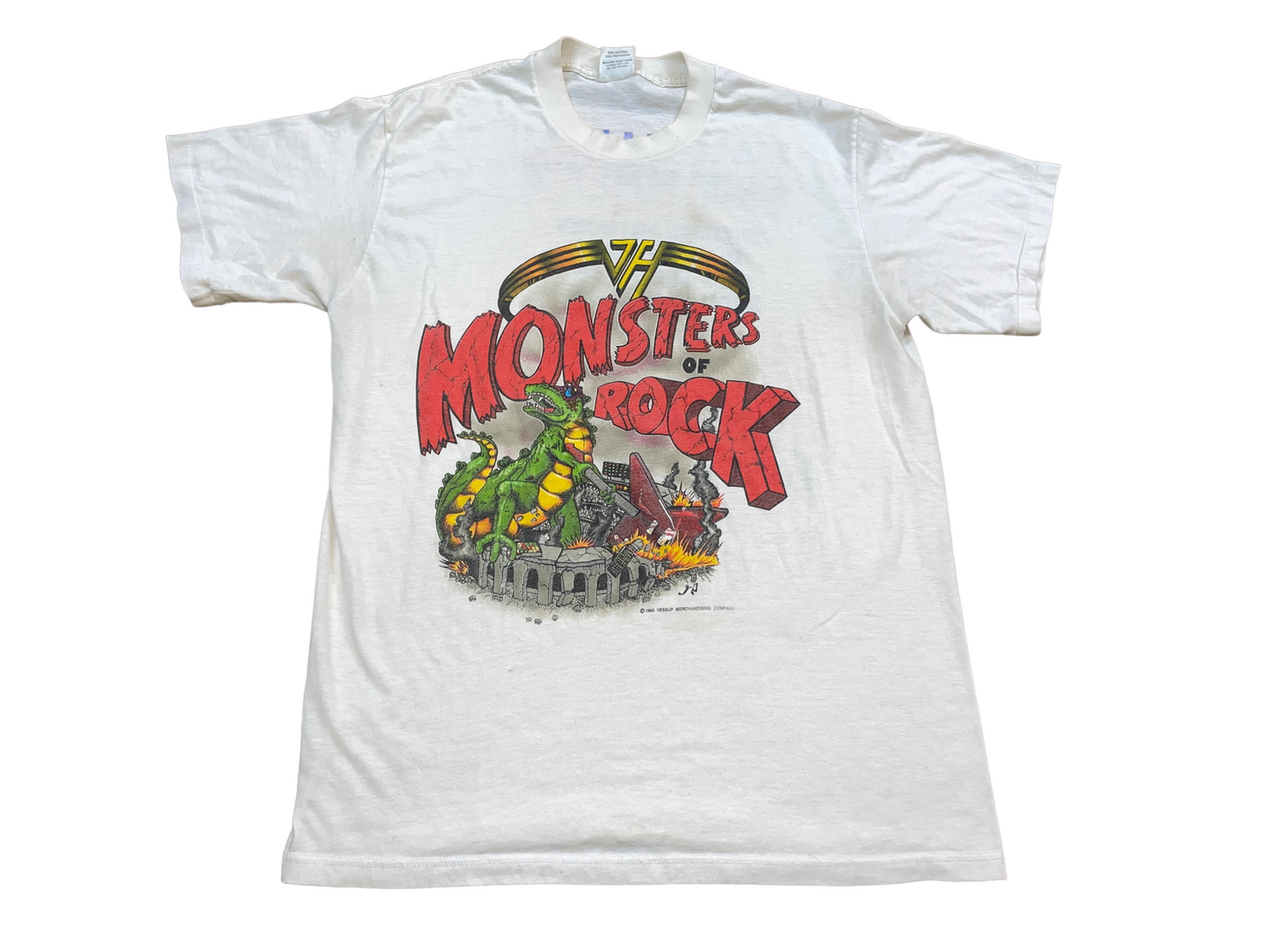 Vintage 1988 Van Halen Monsters of Rock T-Shirt