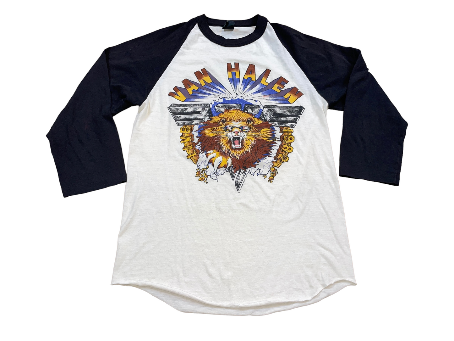 Vintage 1982 Van Halen Live T-Shirt
