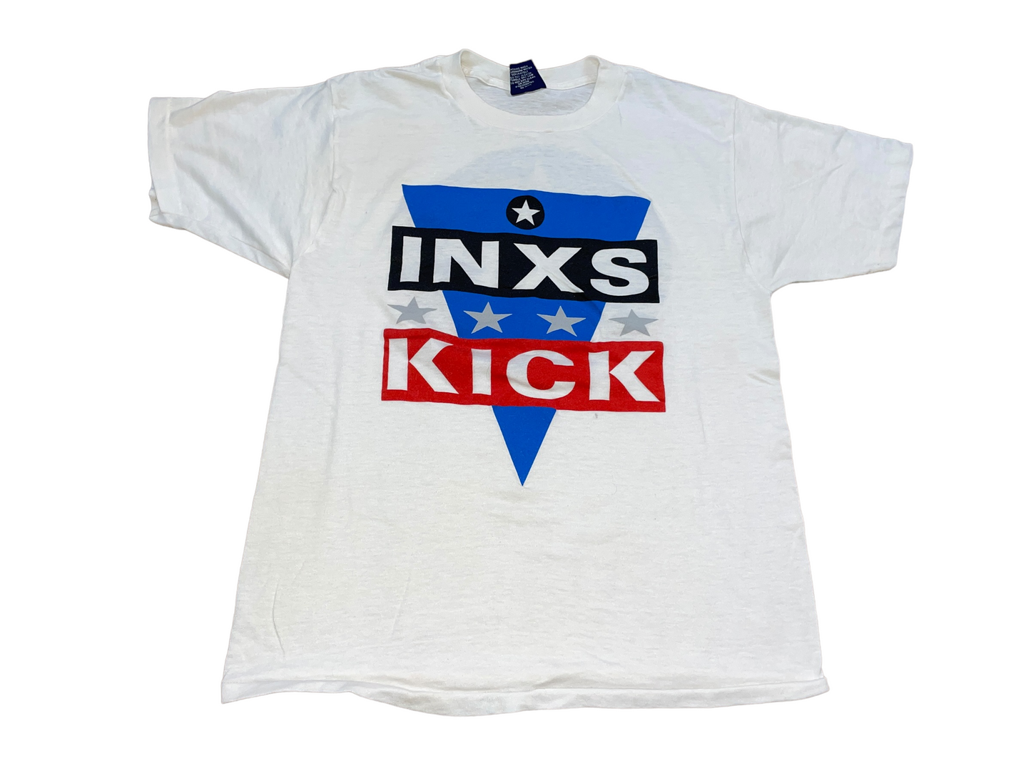 Vintage 1988 INXS Kick Off Tour America T-Shirt