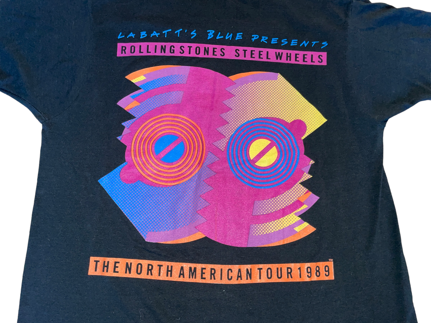 Vintage 1989 Rolling Stones North American Tour T-Shirt