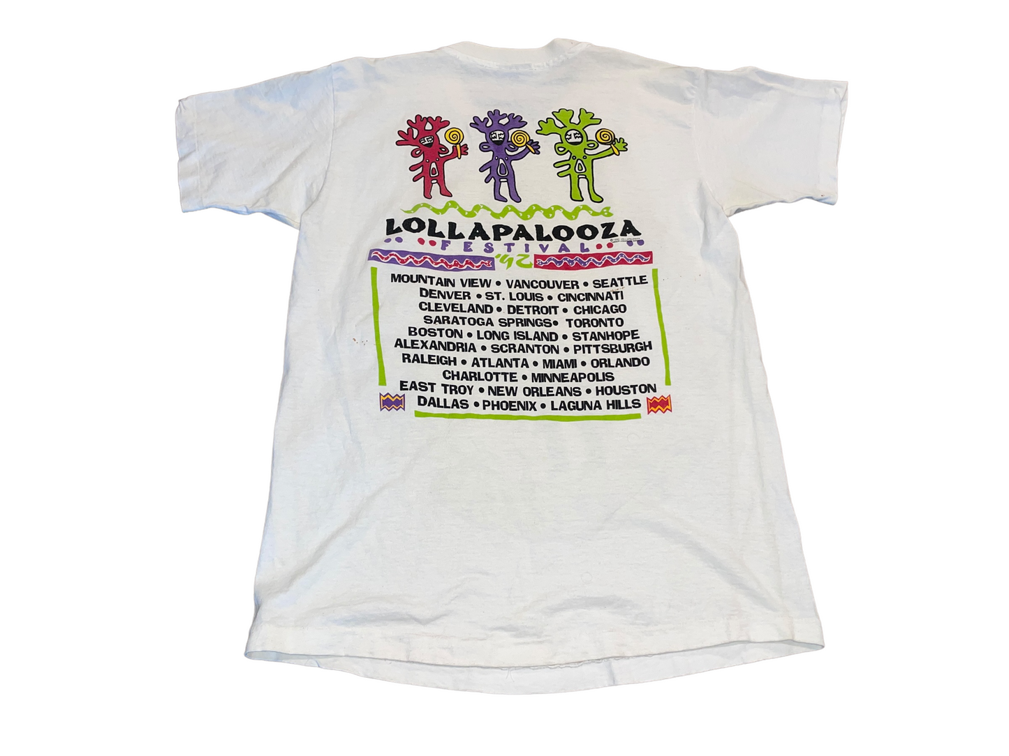 Vintage 1992 Lollapalooza T-Shirt