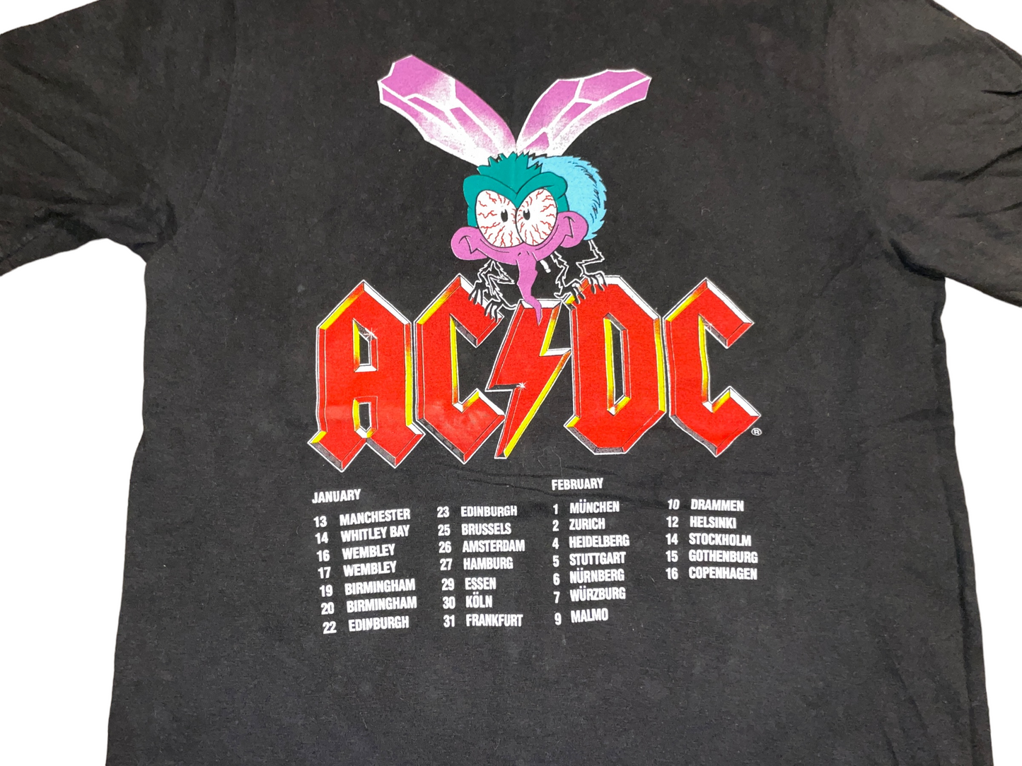 Vintage 80's ACDC Fly on the Wall T-Shirt