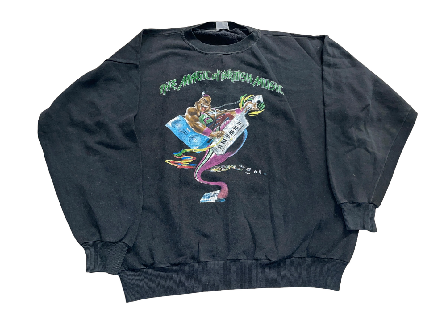 Vintage 1991 British Music Tour Sweatshirt