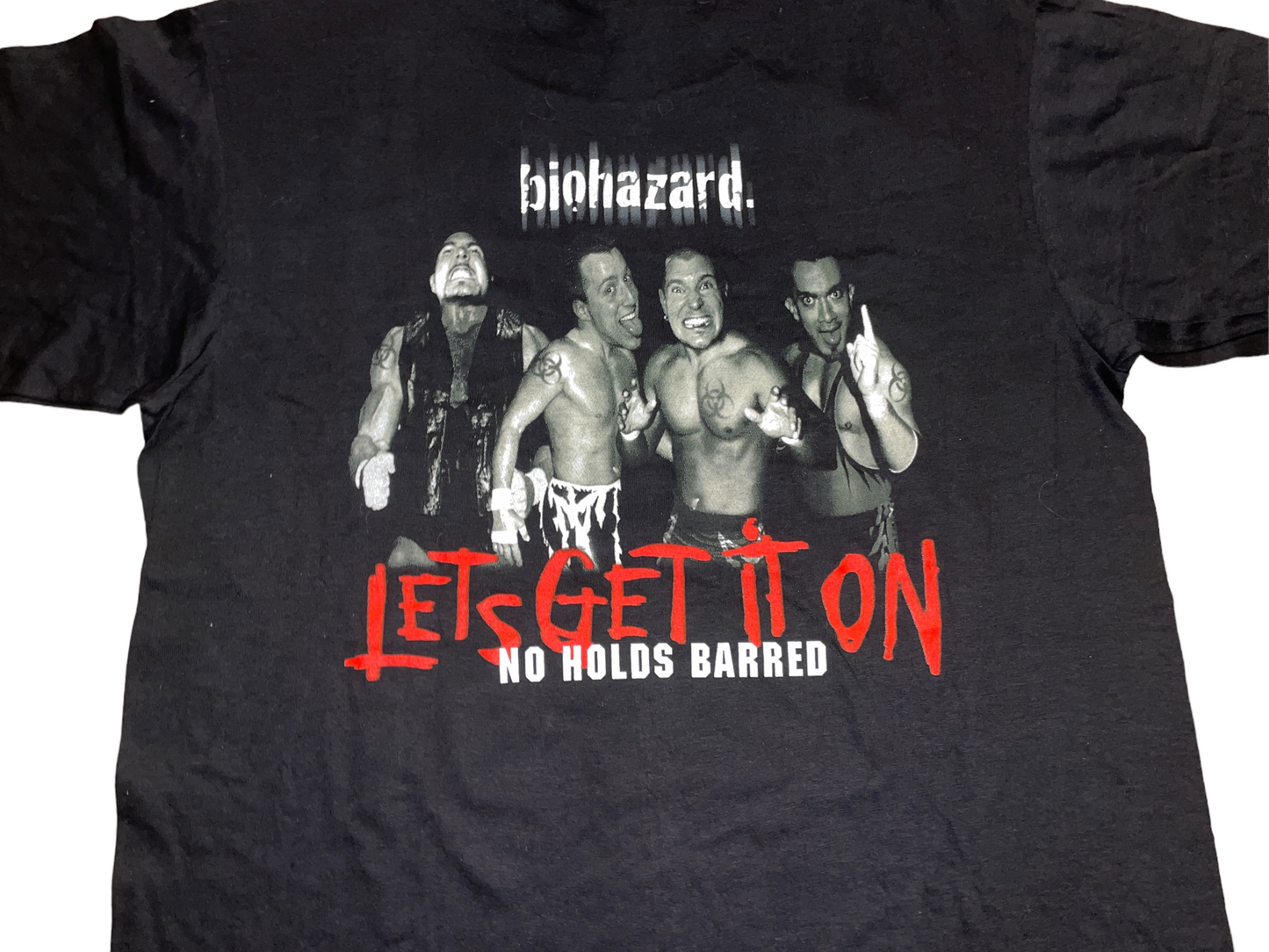 Vintage 1997 Biohazard Europe Tour T-Shirt