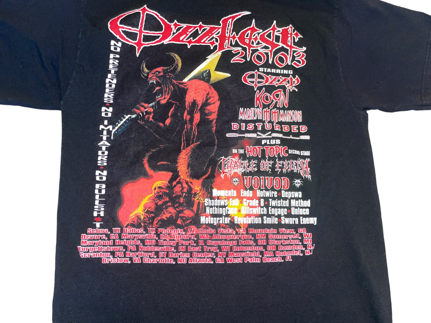 Vintage 2003 Ozzfest T-Shirt