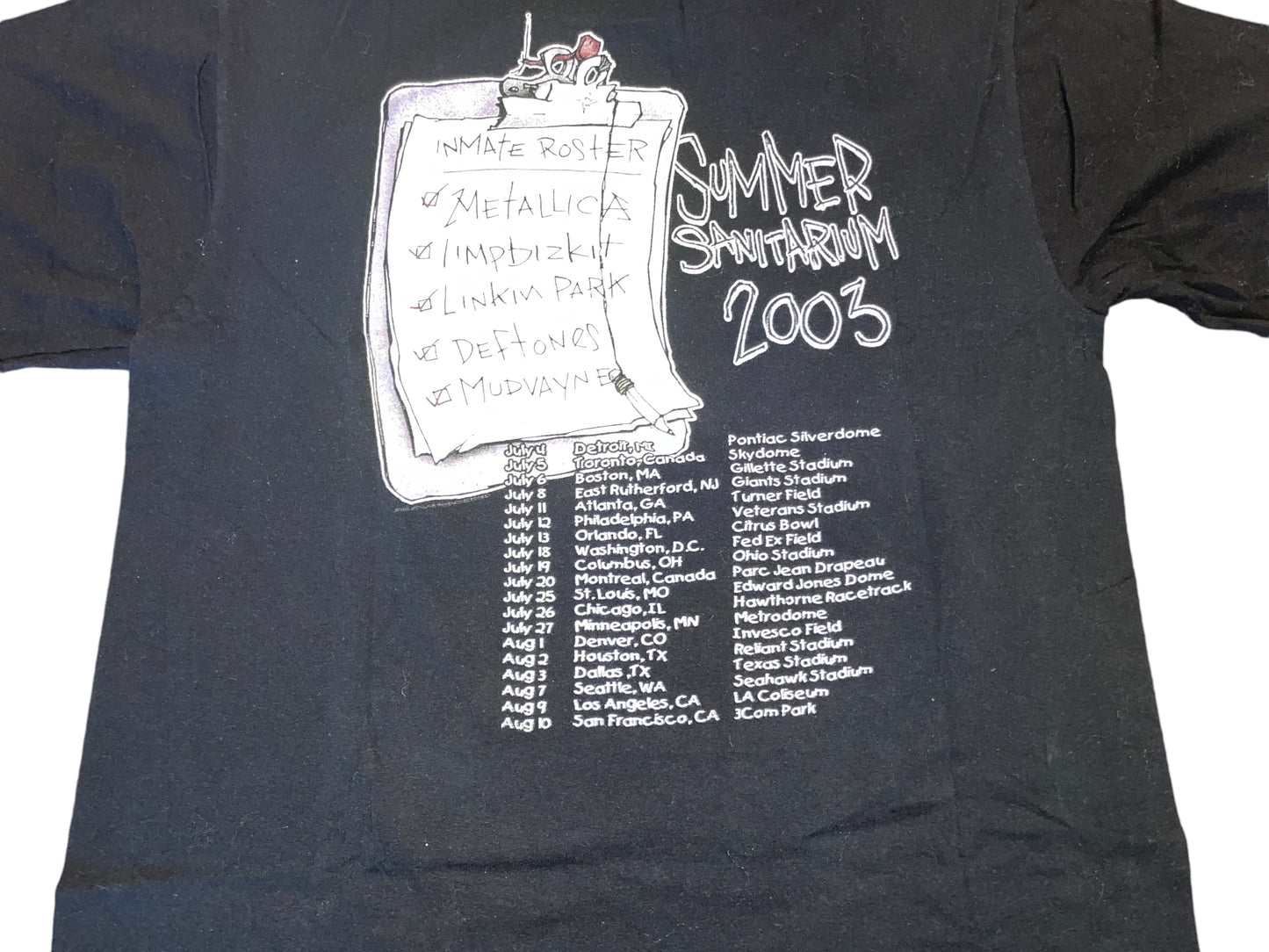 Vintage 2003 Metallica T-Shirt