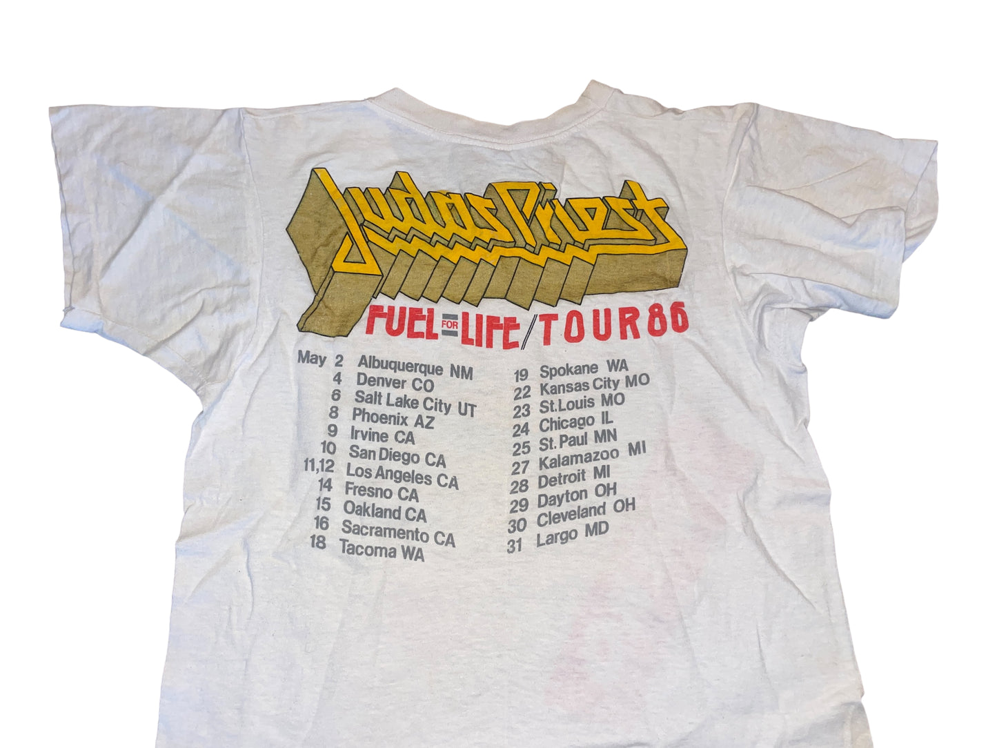 Vintage 1986 Judas Priest T-Shirt