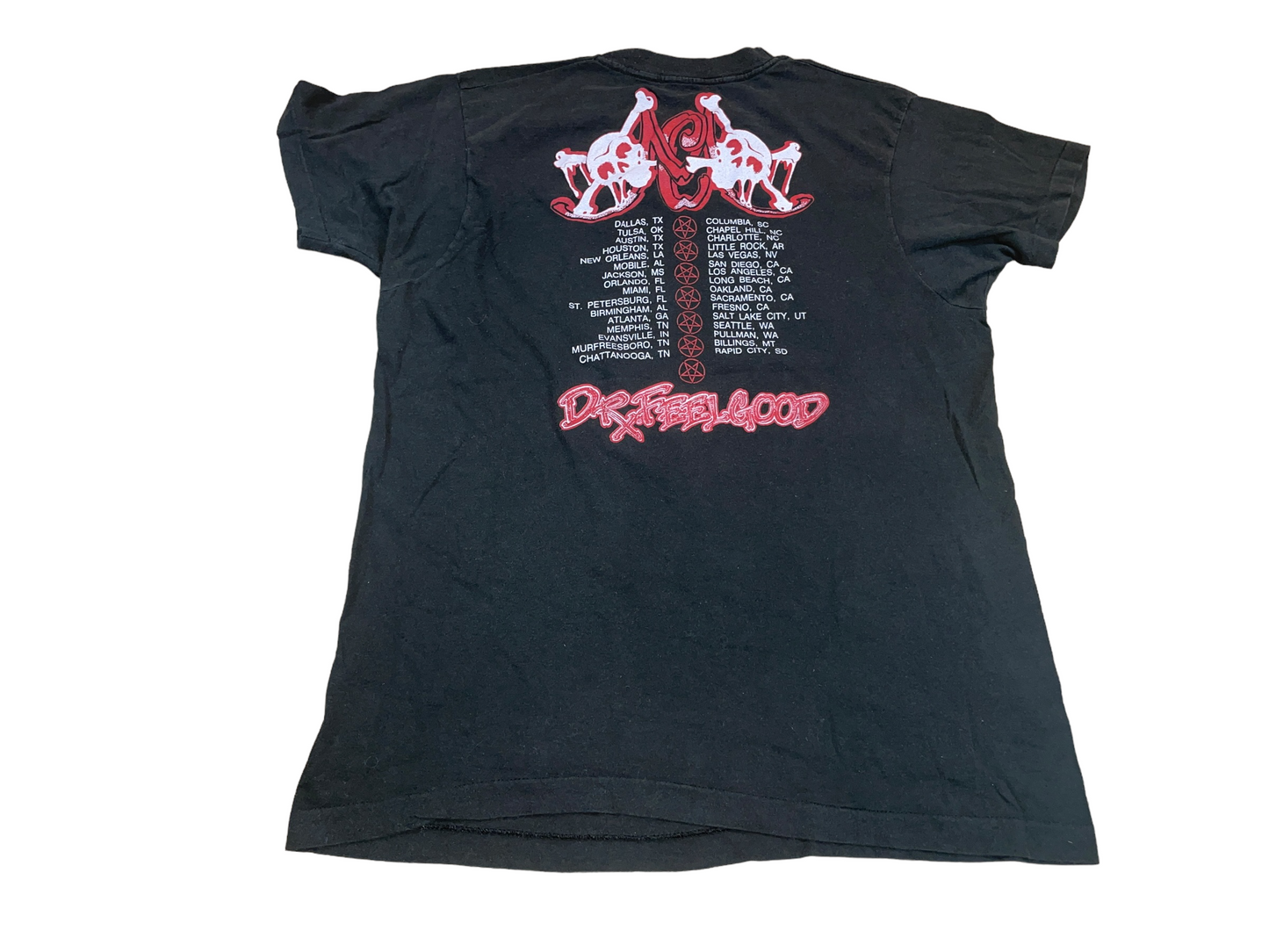 Vintage 80's Motley Crue Dr Feel Good Tour T-Shirt
