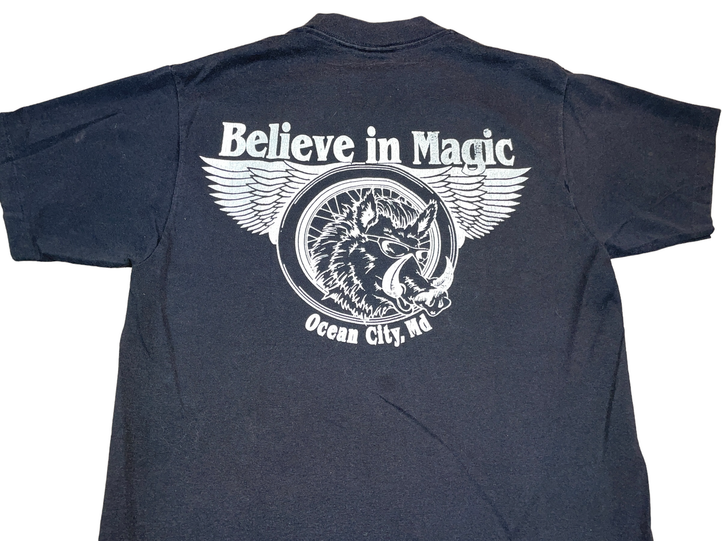 Vintage 1991 Harley Davidson Motorcycles 3d Emblem T-Shirt